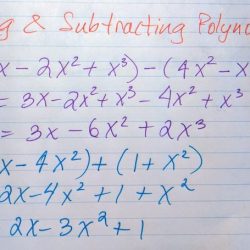 Adding subtracting and multiplying polynomials worksheet