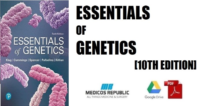 Genetics essentials concepts and connections