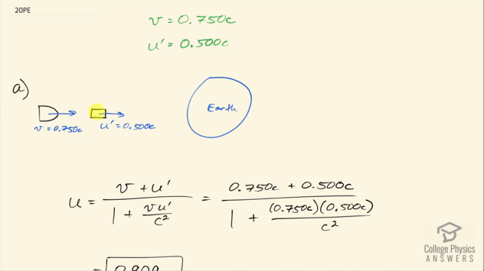 A projectile is shot directly away from earth's surface